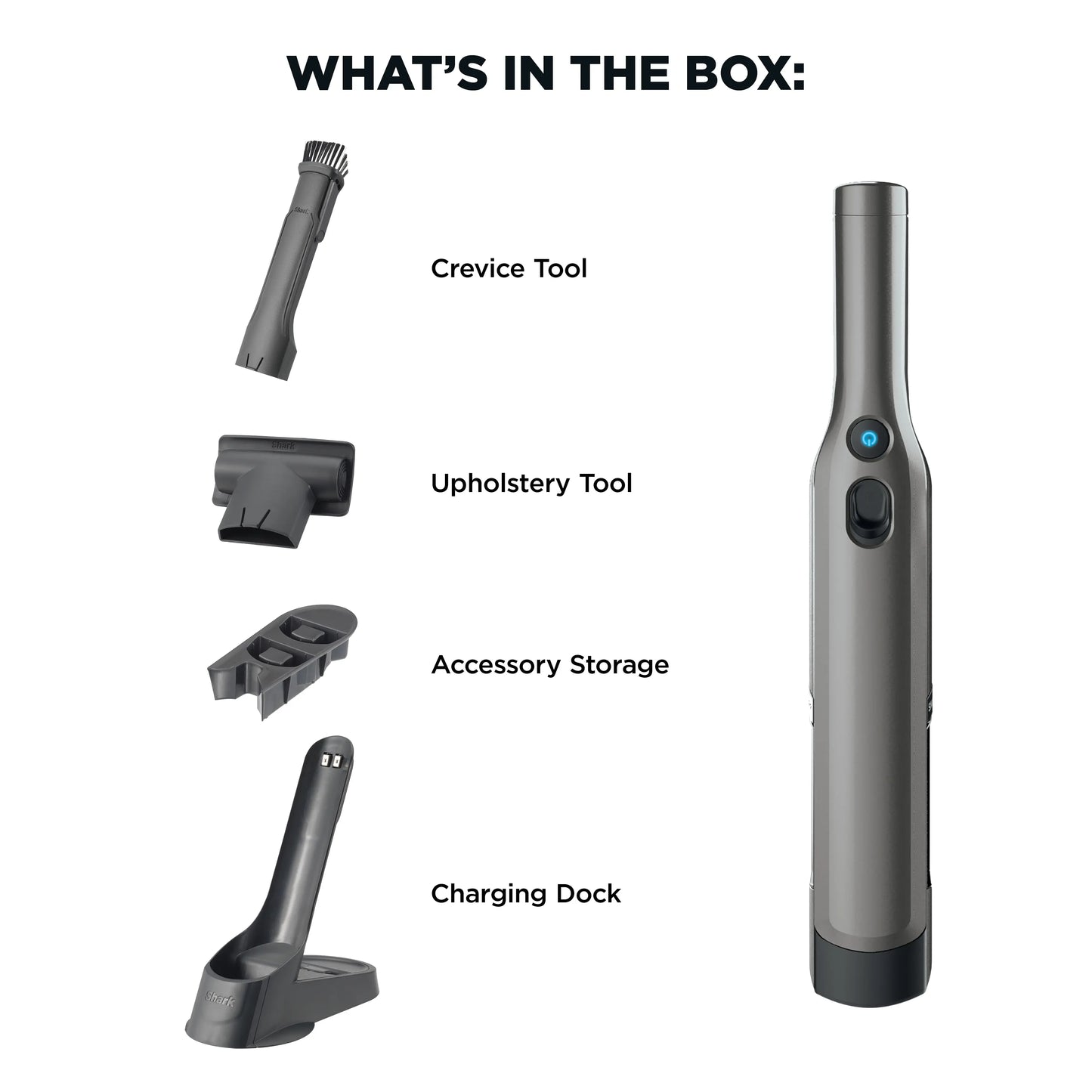Shark  Cordless Handheld Vacuum - Ultra-Light & Powerful