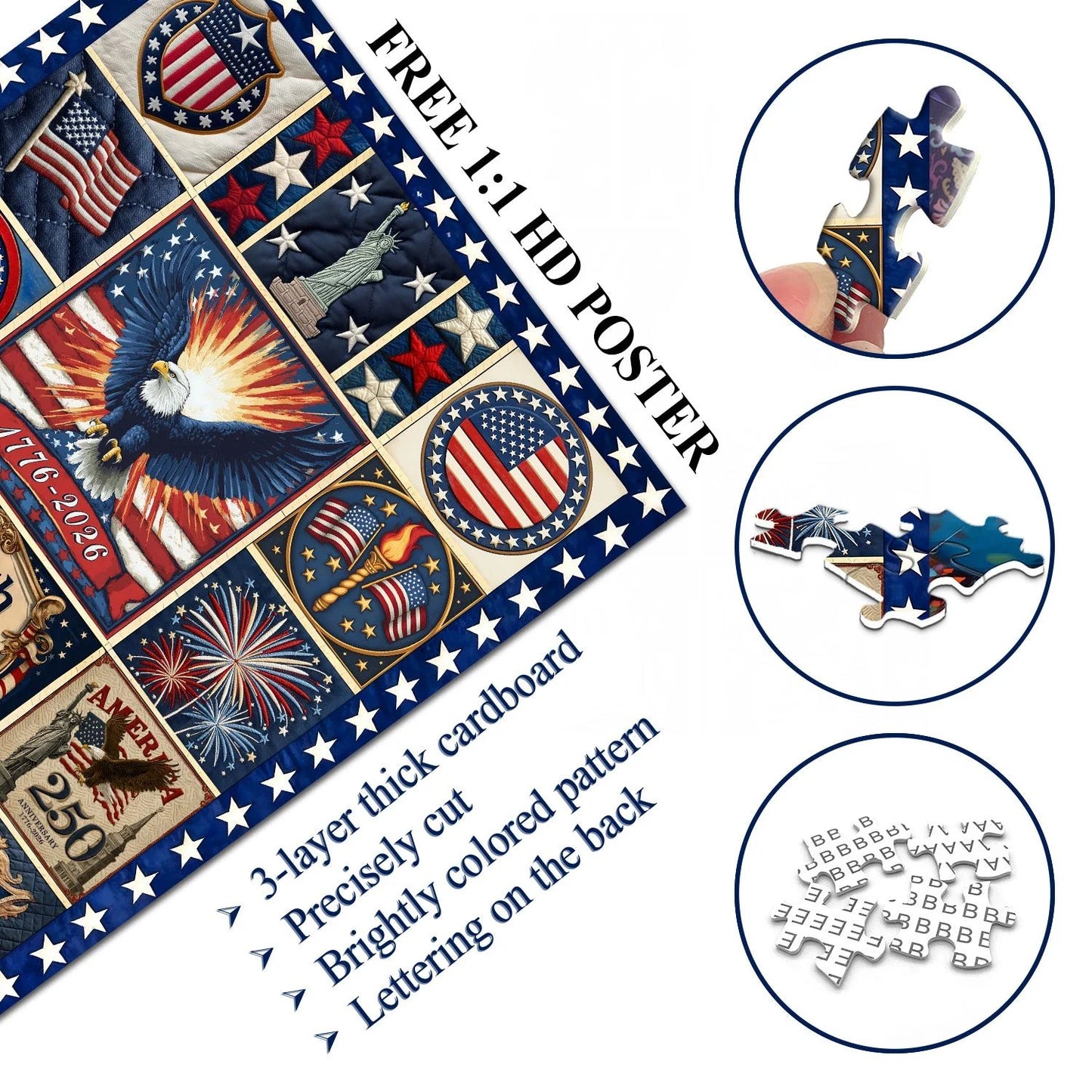 🦅Glory of America Jigsaw Puzzle