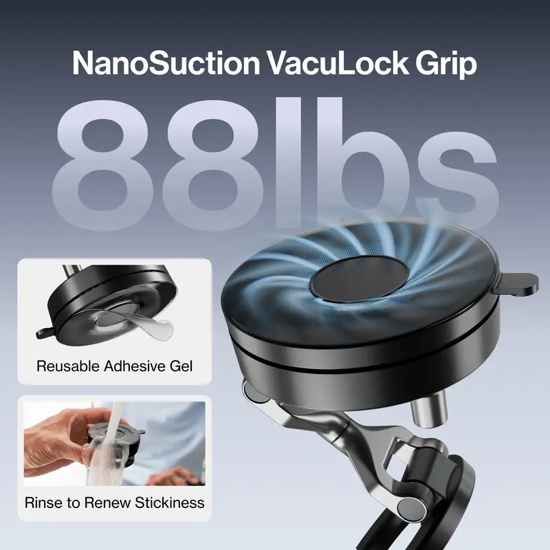 Phone Mount | NanoSuction & MagSafe