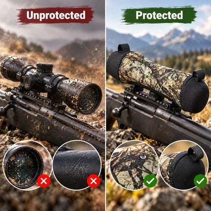 🎯 3-Pack Neoprene Scope Covers – Water-Resistant, Scratch-Protective Optical Gear Covers for Outdoor Adventures 🛡️