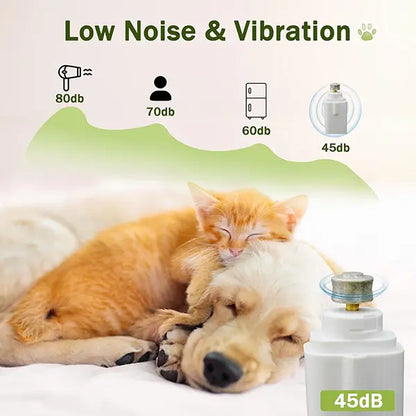 2-in-1 pet nail clipper and grinder