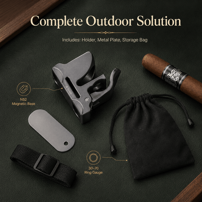 🔥Universal Magnetic Cigar Clip for Golf Cart