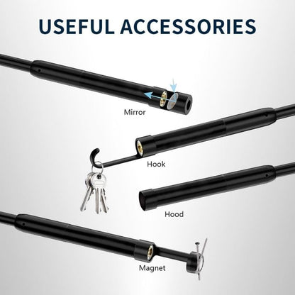 HD 3-in-1 Waterproof Endoscope Camera for Android, USB-C & USB Inspection Camera