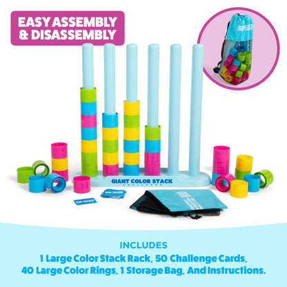 Color Stack Challenge - Fast-Paced Color Matching Puzzle Game for Parties and Family Night