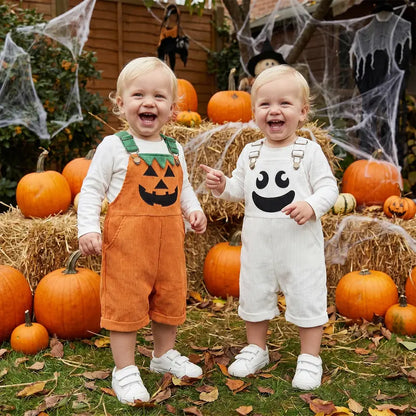 Toddler Baby Boy Halloween Overalls