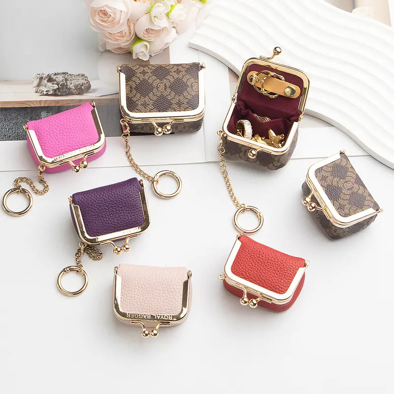 Genuine Leather Mini Coin Purse
