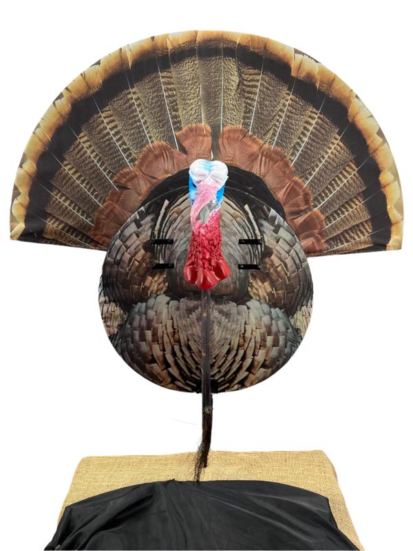🎁Spring Hunt Promotion 50% OFF - 🦃Ultra-Realistic Collapsible Turkey Hunting Decoy with Stake & Carry Bag