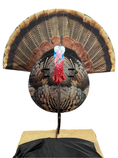 🎁Spring Hunt Promotion 50% OFF - 🦃Ultra-Realistic Collapsible Turkey Hunting Decoy with Stake & Carry Bag