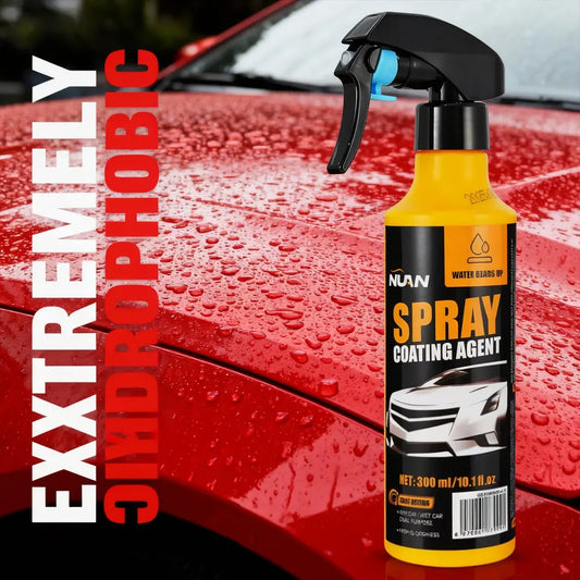 300ml Large Capacity Nano Car Coating Spray, Professional Spray Coating with Superior Water Beading & UV Defense