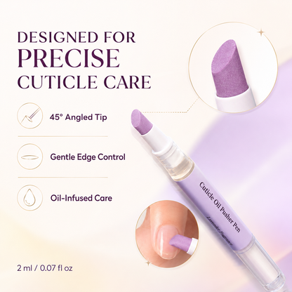 🔥Limited Time 50% OFF | Cuticle Remover Pen Set with Cuticle Oil, Portable Cuticle Softener for Home DIY & Professional Nail Salon Manicure