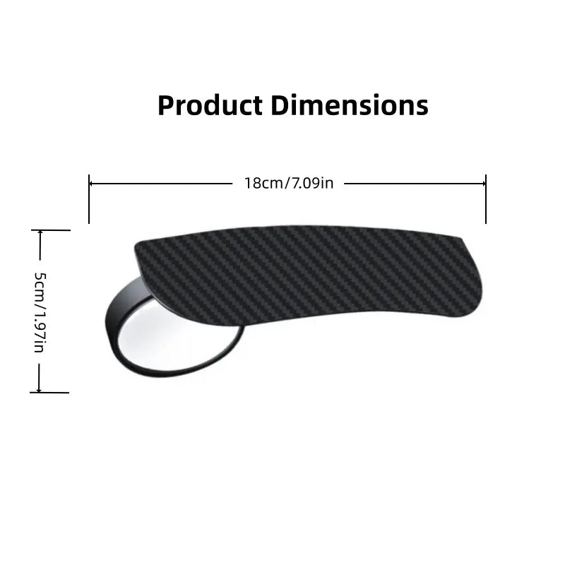 🎁2-in-1 Rearview Mirror Rain Visor with 360° Blind Spot Mirror!!!