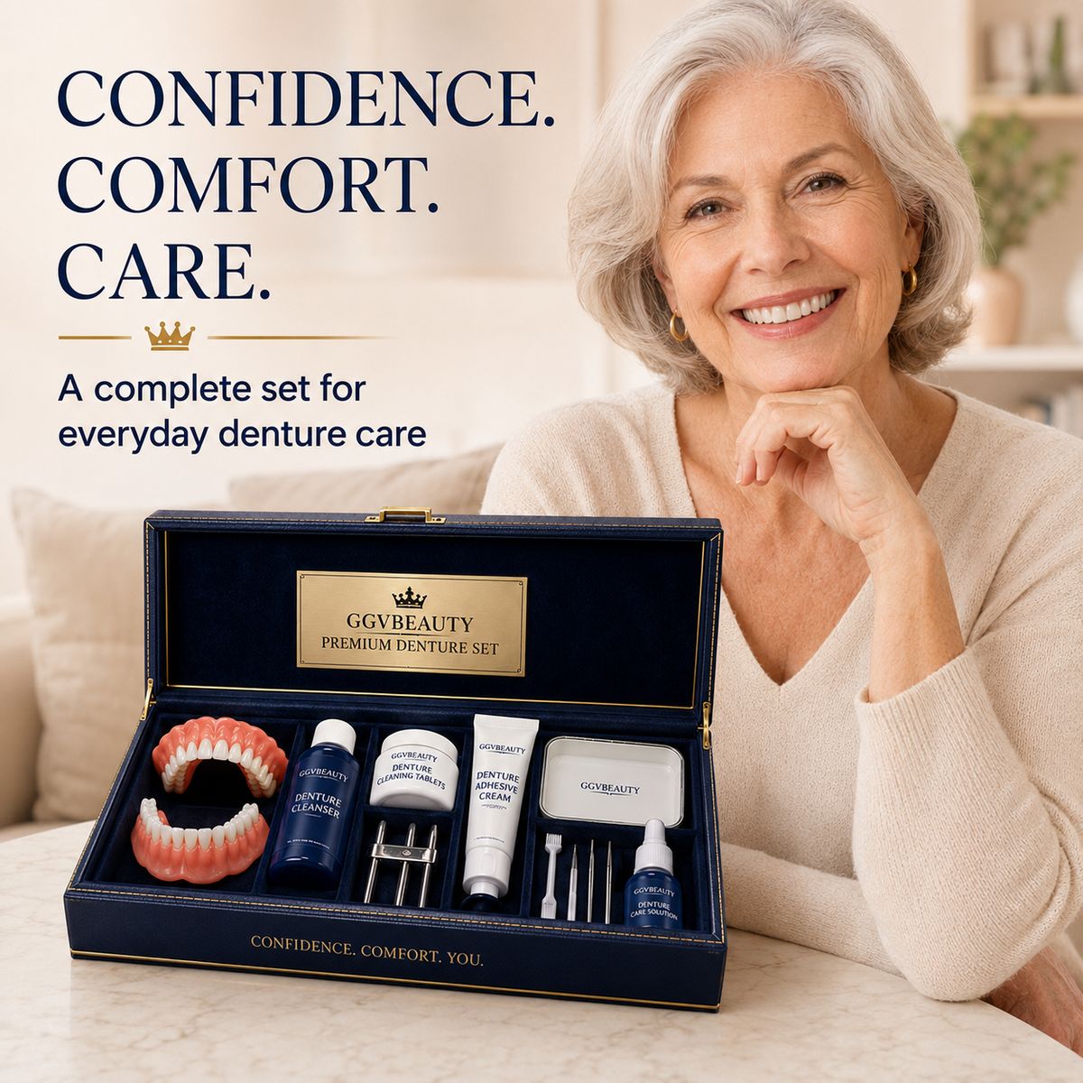 Full-coverage dental veneers / Cosmetic dental aligners