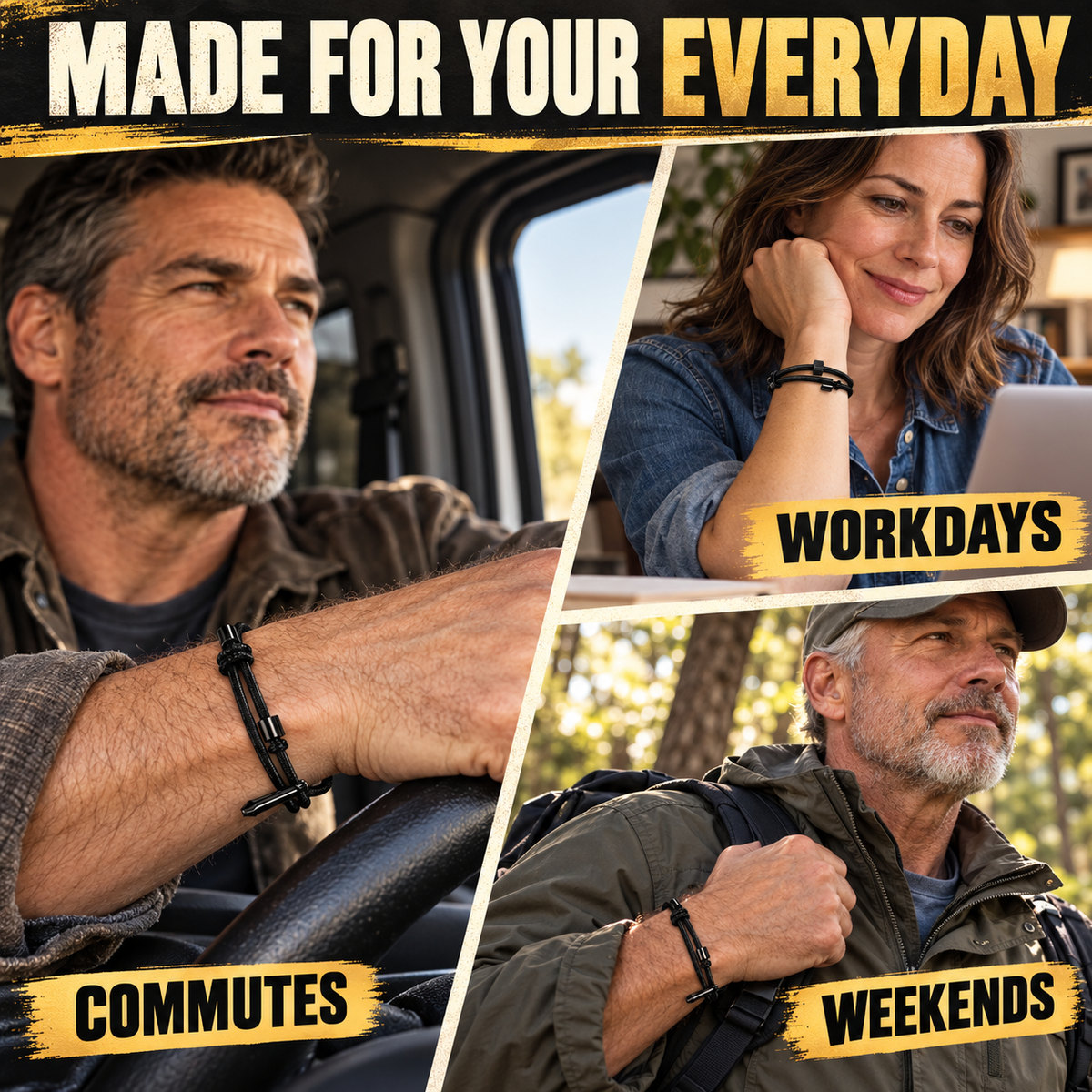🎁 BUY 1 GET 1 FREE | Emergency Escape Bracelet – Discreet Glass Breaker & Hidden Self-Rescue Tool