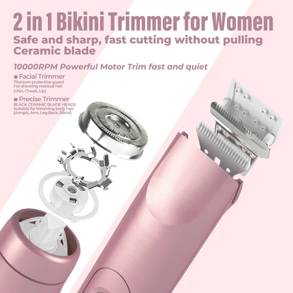 2 in 1 Electric Hair Removal Tool Trimmer