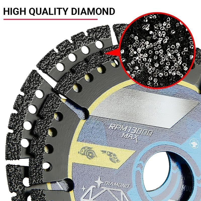 🛠️ ✨ 4.5" Multi-Material Diamond Blade - Zero Compromise, Max Durability