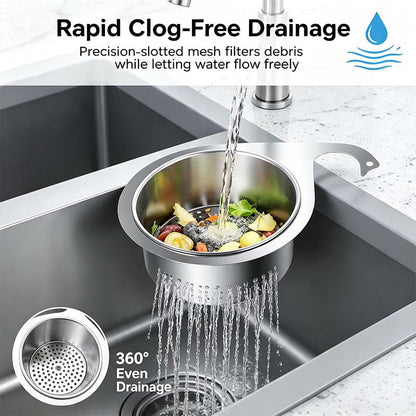 BUY 1 GET 1 FREE💧Stainless Steel Swan Sink Strainer Basket🦢💧