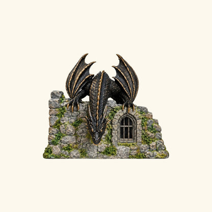 🐉 Dragon Castle Aromatherapy Humidifier – Fantasy Fire-Breathing Mist Decor!