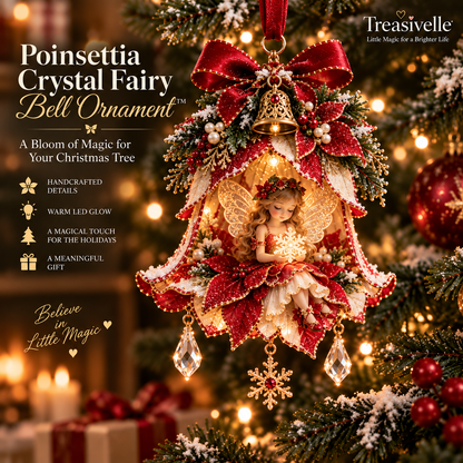 🧚‍♀️✨ Enchanted Fairy Bell Christmas Ornament
