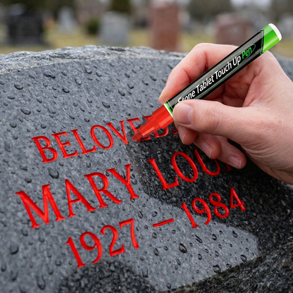 ⏳Limited Time 49% Discount | Golden Tombstone Touch-Up Pen Recover Faded Memorial Engravings