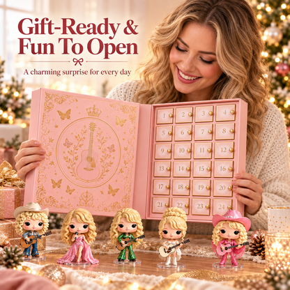 🎸Dolly Parton: A Christmas Countdown Calendar Honoring the Queen of Country Music