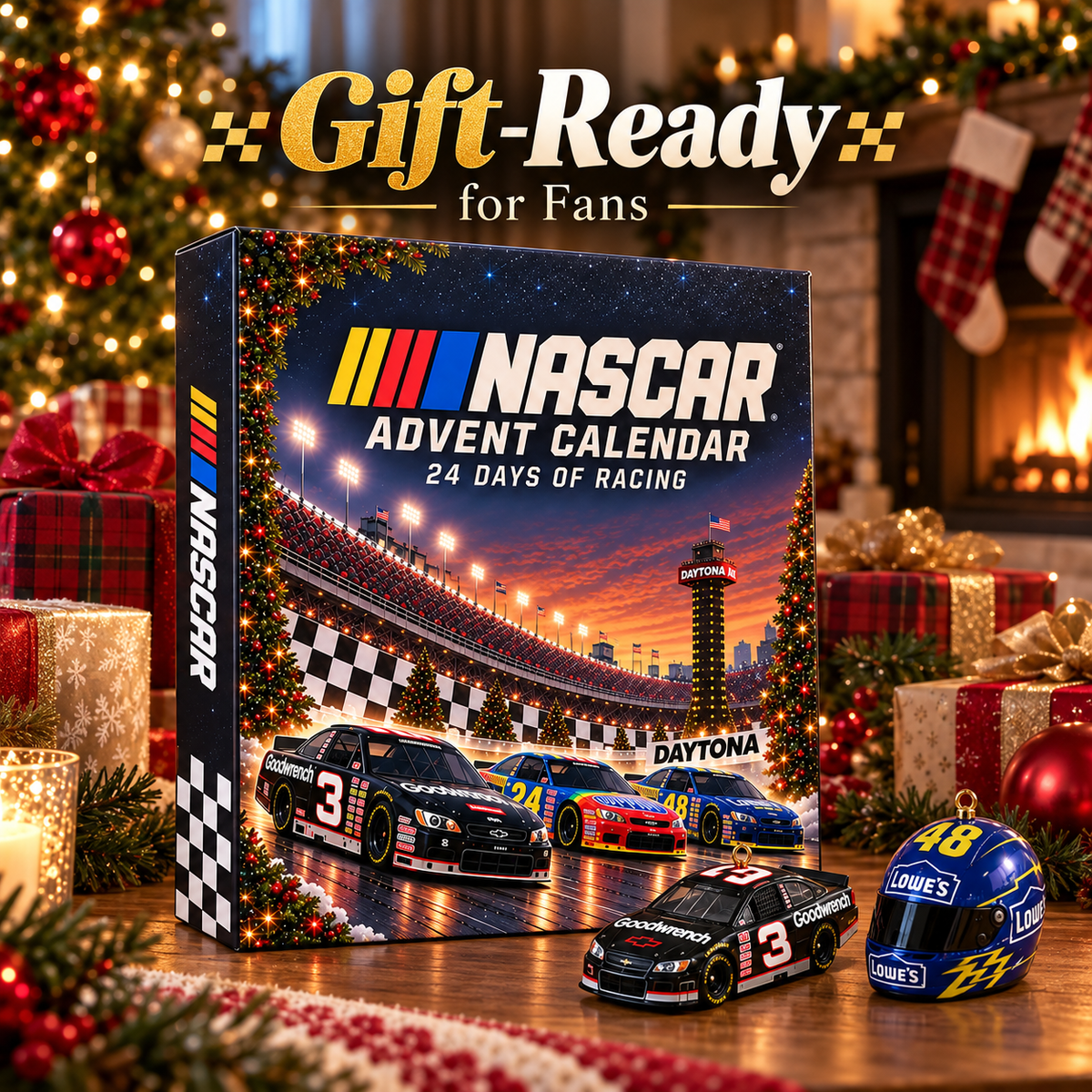🏎️ 24 Days of Racing Magic – Christmas Advent Calendar 🎄✨