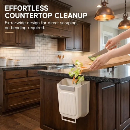 Hanging Kitchen Trash Can for Cabinet Door