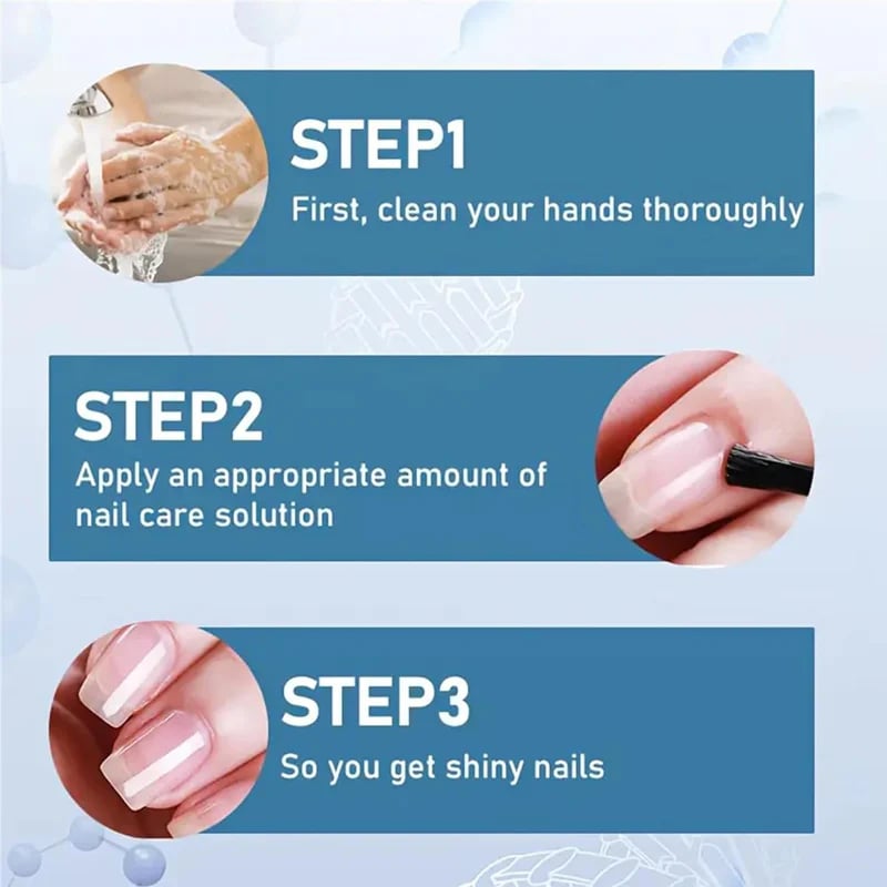 💝LAST DAY 49% OFF💝3 Days Nail Care - Keratin Amino Acid Formula, Suitable for Soft and Fragile Nails