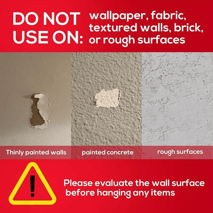 🔥Limited Time 49% Off✨⚡Drill Free Adhesive Hooks