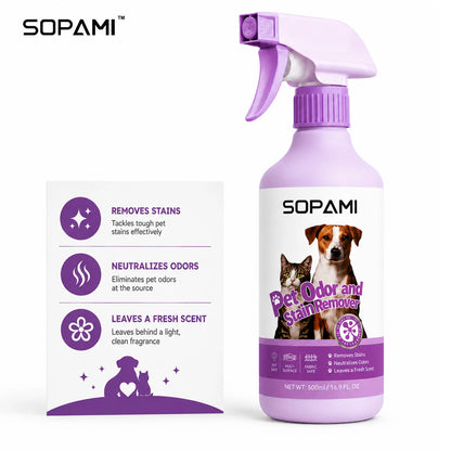 Pet Odor Eliminator & Stain Remover Spray