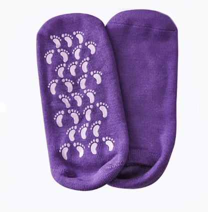 🏆35K+ SOLD! Buy 1 get 1 free!🥳Maxiora Moisturizing Gel Socks