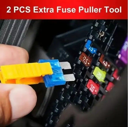 306PCS Zinc Alloy Car Blade Fuse Assortment Set