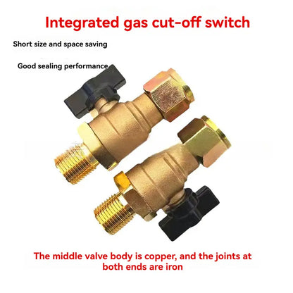 Solid Brass Front Air Brake Cut Off Valve