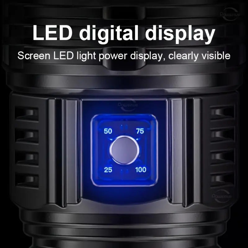 2-in-1 Portable Strong Flashlight Power Bank
