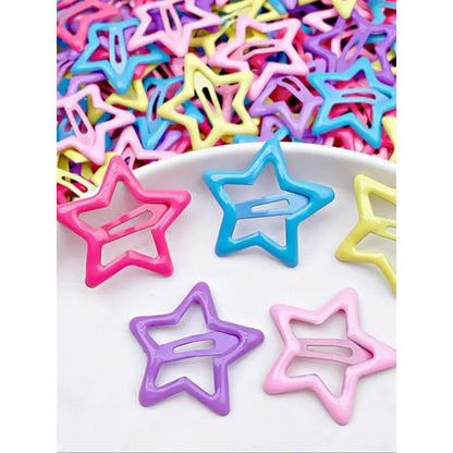 Color random Colorful Dopamine Hair Accessory Set