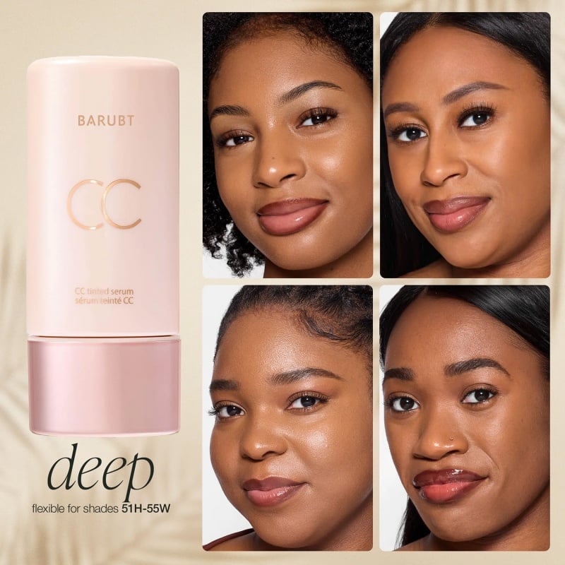 Summer skin essentials — — - CC color-correcting tinted serum + creaseless SPF 30 mineral setting powder