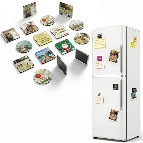 10-Pack Customizable Rectangle Acrylic Refrigerator Magnets