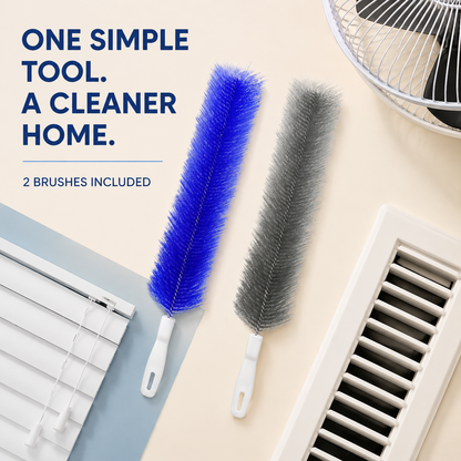 💖🎁Flexible Microfiber Fan Duster Brushes – Reusable Cleaning Tools (2/4 Pack)