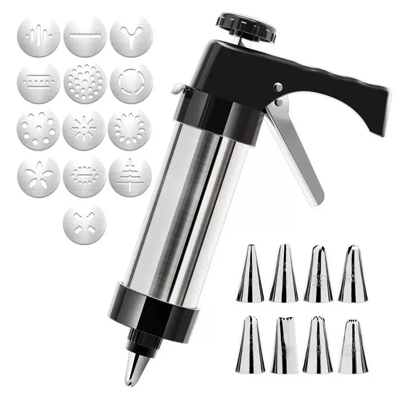 🔥HOT SALE 50% OFF🍪Stainless Steel Cookie Press & Decorating Kit