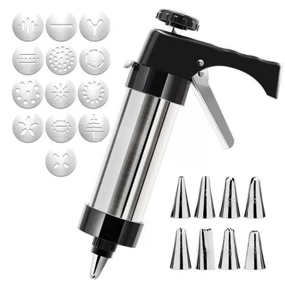 🔥HOT SALE 50% OFF🍪Stainless Steel Cookie Press & Decorating Kit