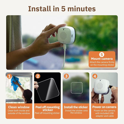 🔥Crystal-clear security 2K camera 🎥 Color Night Vision 🌙 24/7 Recording & Smart Alerts 🚨 Easy Install! 🔒