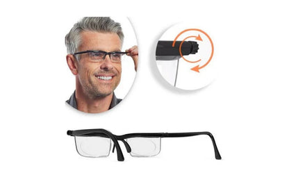 Adjustable Focus Glasses for Near and Far Sight 🔥
