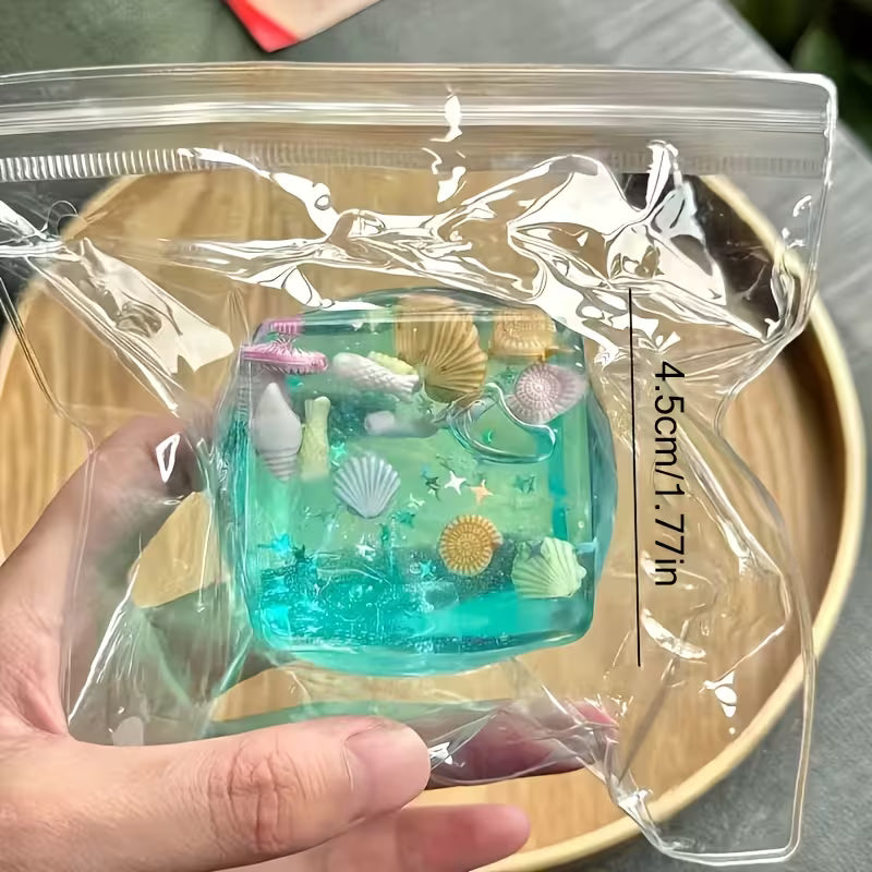 New 3D Cartoon Stress Relief Toy, Realistic Rubik's Cube Squeeze Toy