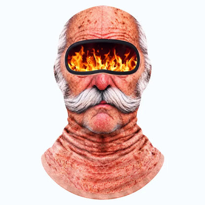 Funny Realistic 3D Printed Ski Mask