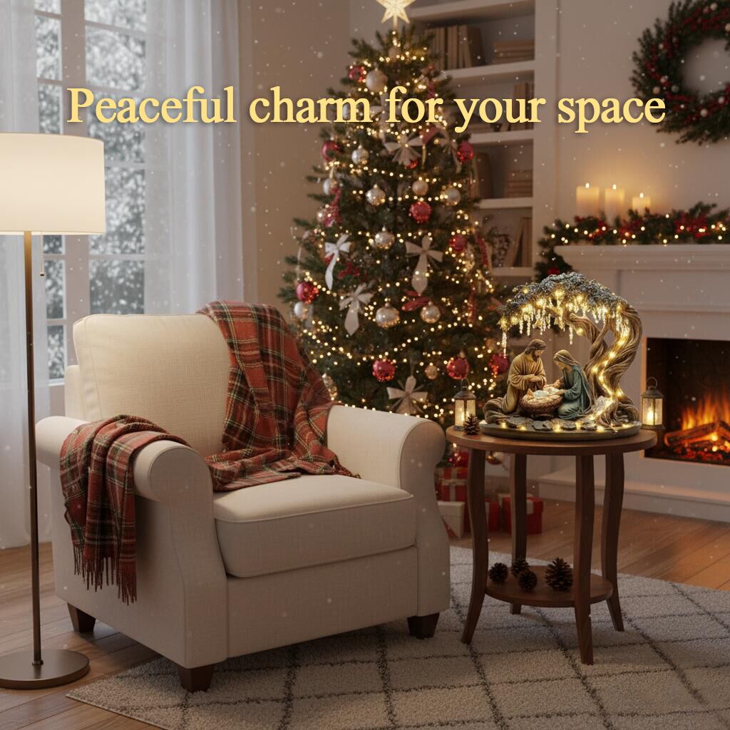 ⚡️FLASH SALE 70% OFF - 🎄🎁Christmas Nativity Scene Decorative Figurine