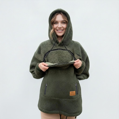 🐾 CozyPouch Pet Cuddle Hoodie