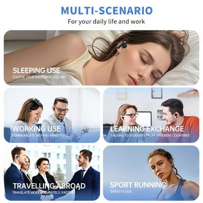 💯ONLY $19.99🔥Wireless Bluetooth Translation Earphone With LED display screen(Fit iOS & Android)