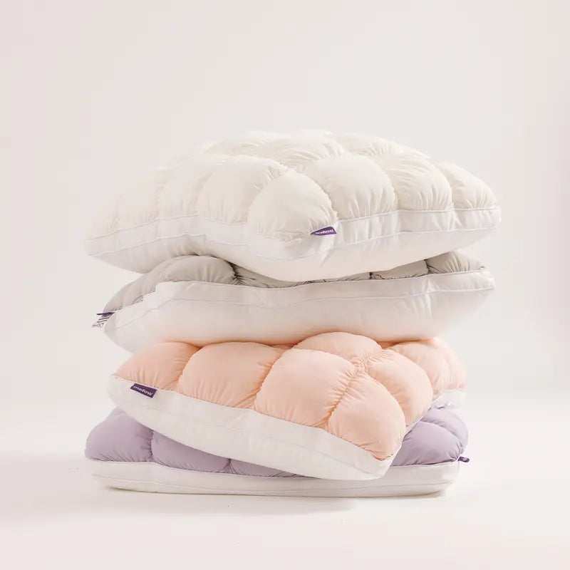 ☁️Soft Quilted Puff Grid Design Pillow