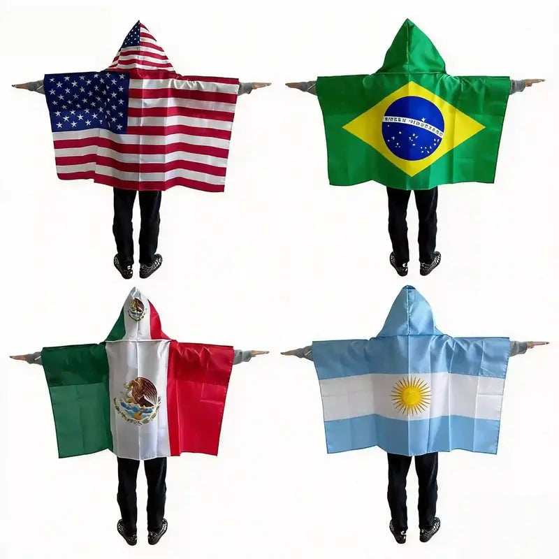 Wearable flag 3*5 feet large national flag