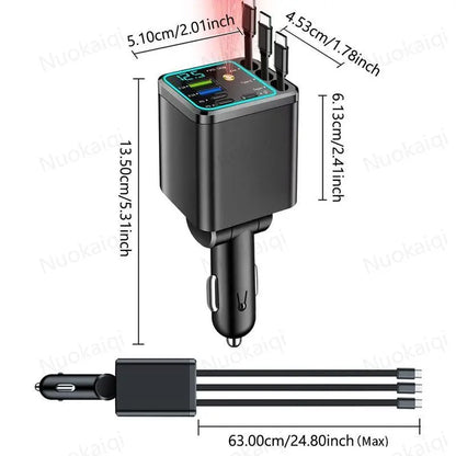 Fast Charge Power Station 120W | Star Projector & PD20W USB Hub