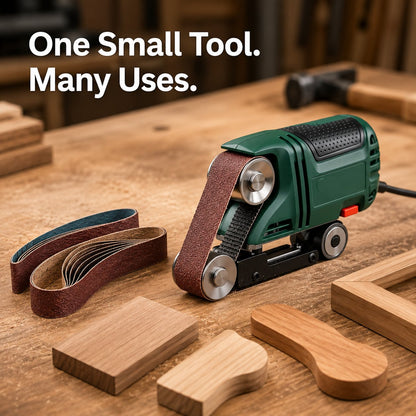 ⚡ Bosch Mini Handheld Belt Sander🔧